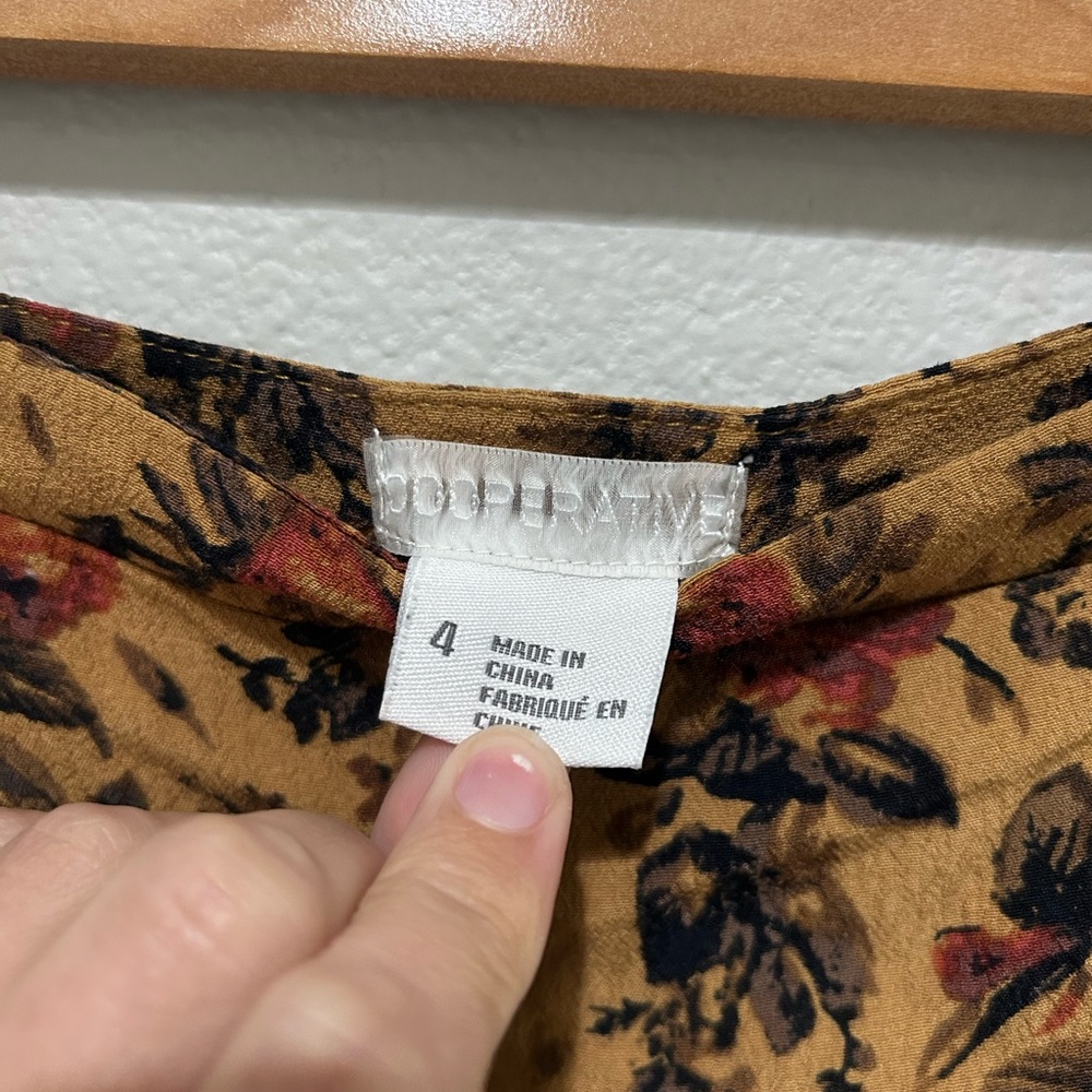 Urban Outfitters Cooperative mini floral Print Skirt - Picture 5 of 8